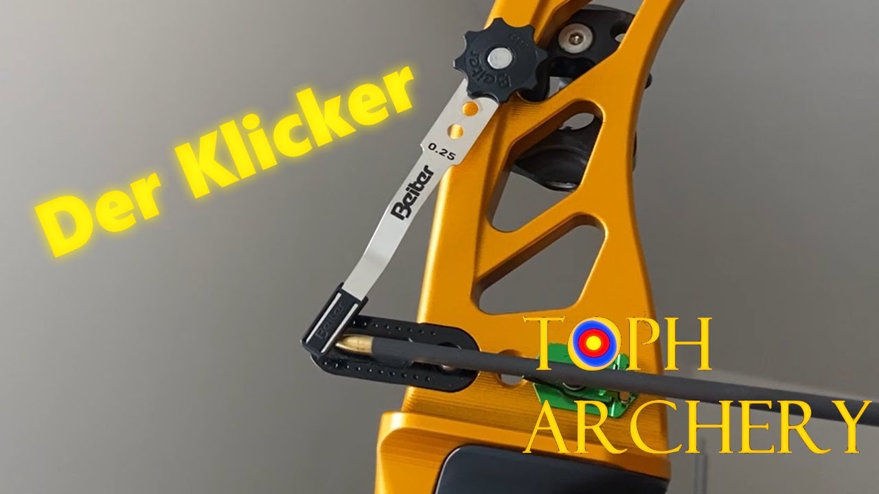 Olympischer Recurvebogen - Der Klicker
