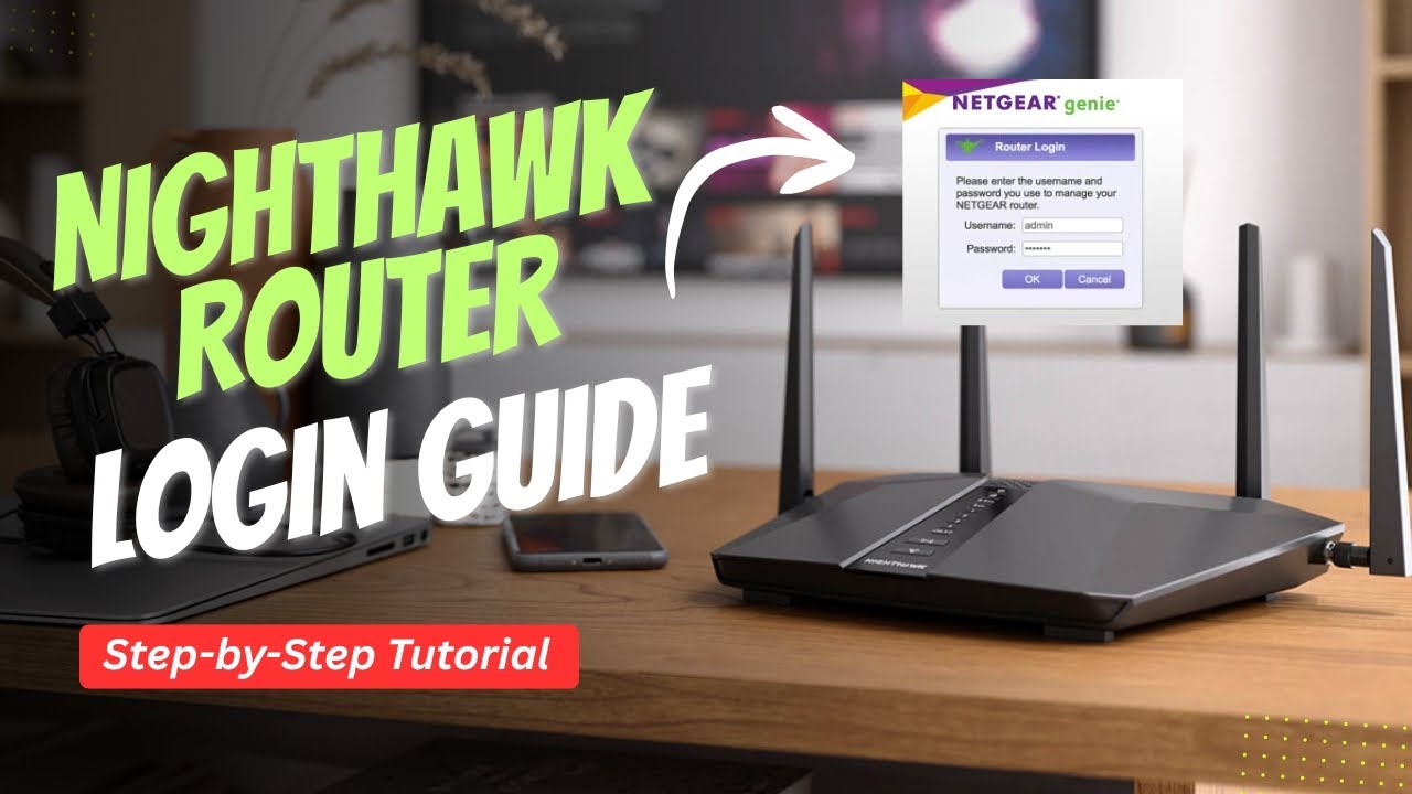 Nighthawk Router Login Guide Step by Step Tutorial