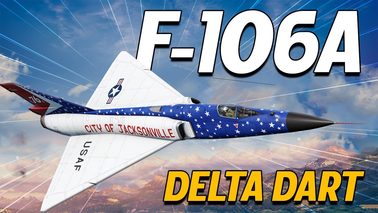 Лучший сверхзвуковой перехватчик &mdash; F-106A в War Thunder