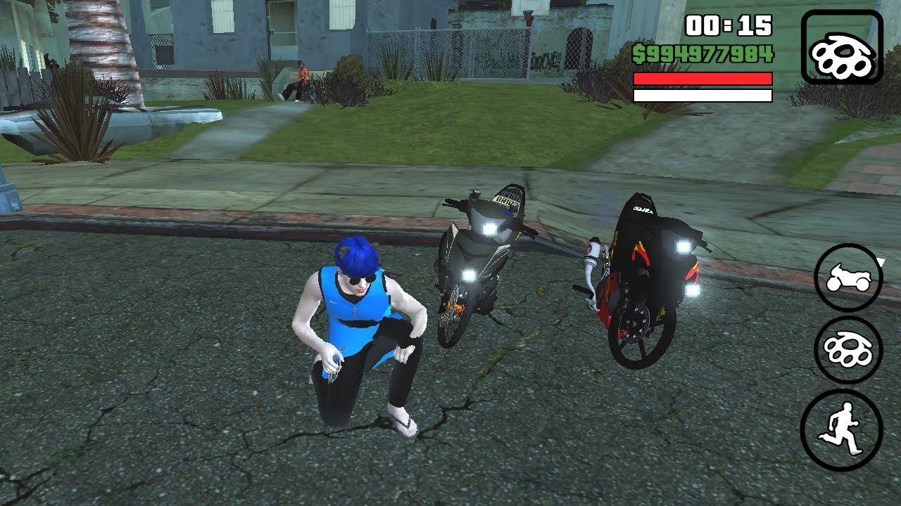 Aku main gta mod malaysia lawa gila guys. aku test motor