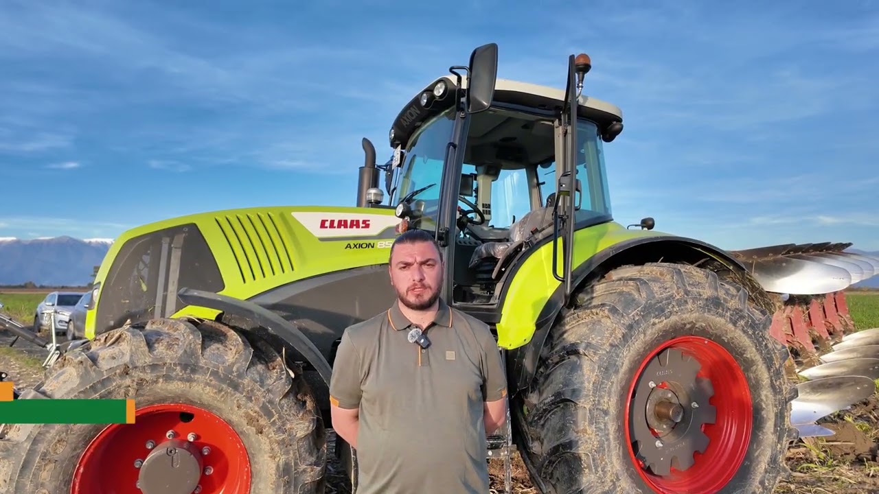 CLAAS TRION 530 და AXION 850: საველე ტრენინგი ლაგოდეხში