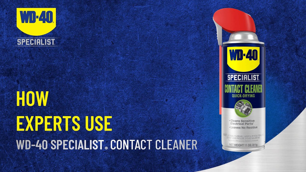 How Experts Use  WD-40 Specialist&reg; Contact Cleaner for Electronic Components
