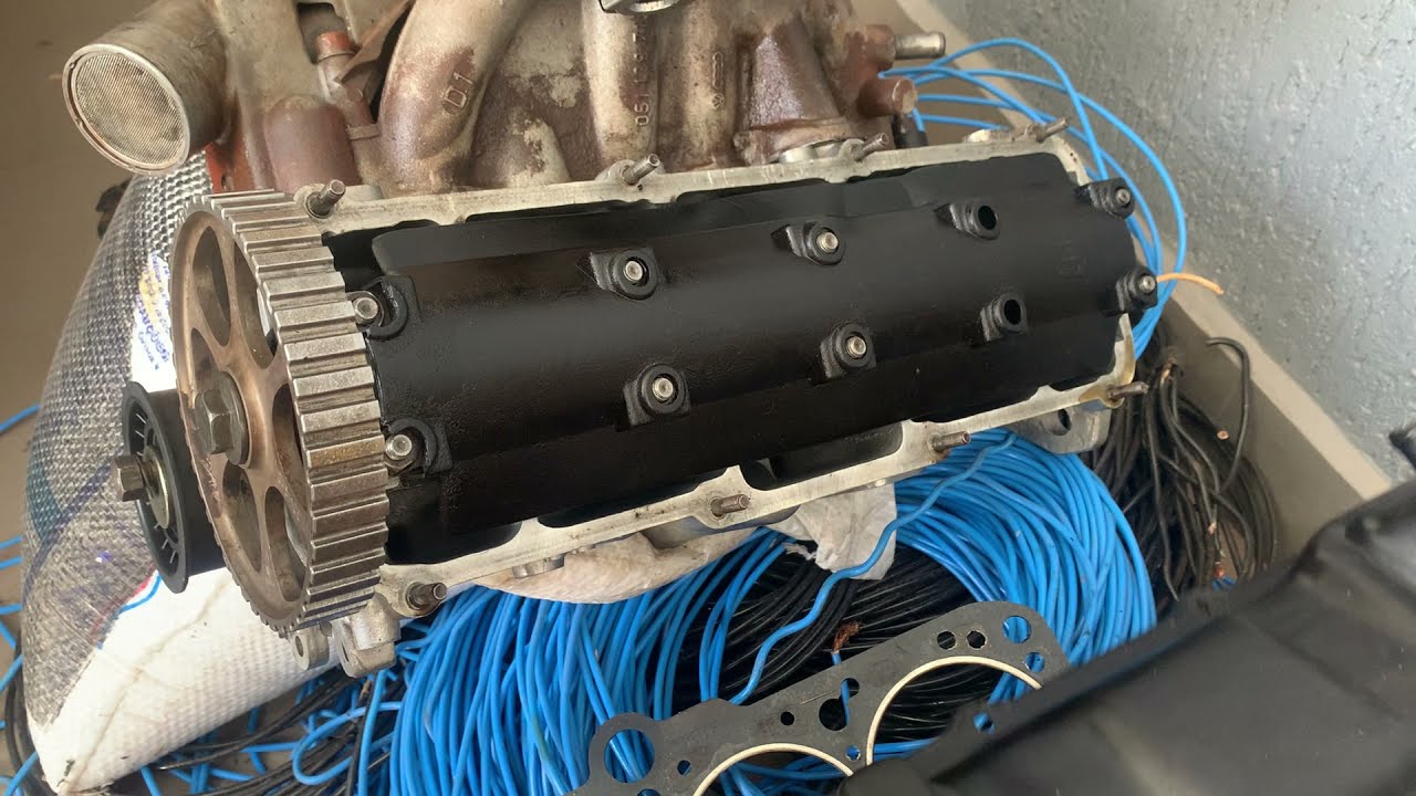 RETIFICA MOTOR AP EM CASA (PT 1 desmontagem cabeçote e carter) GOLF 1.8 MK3