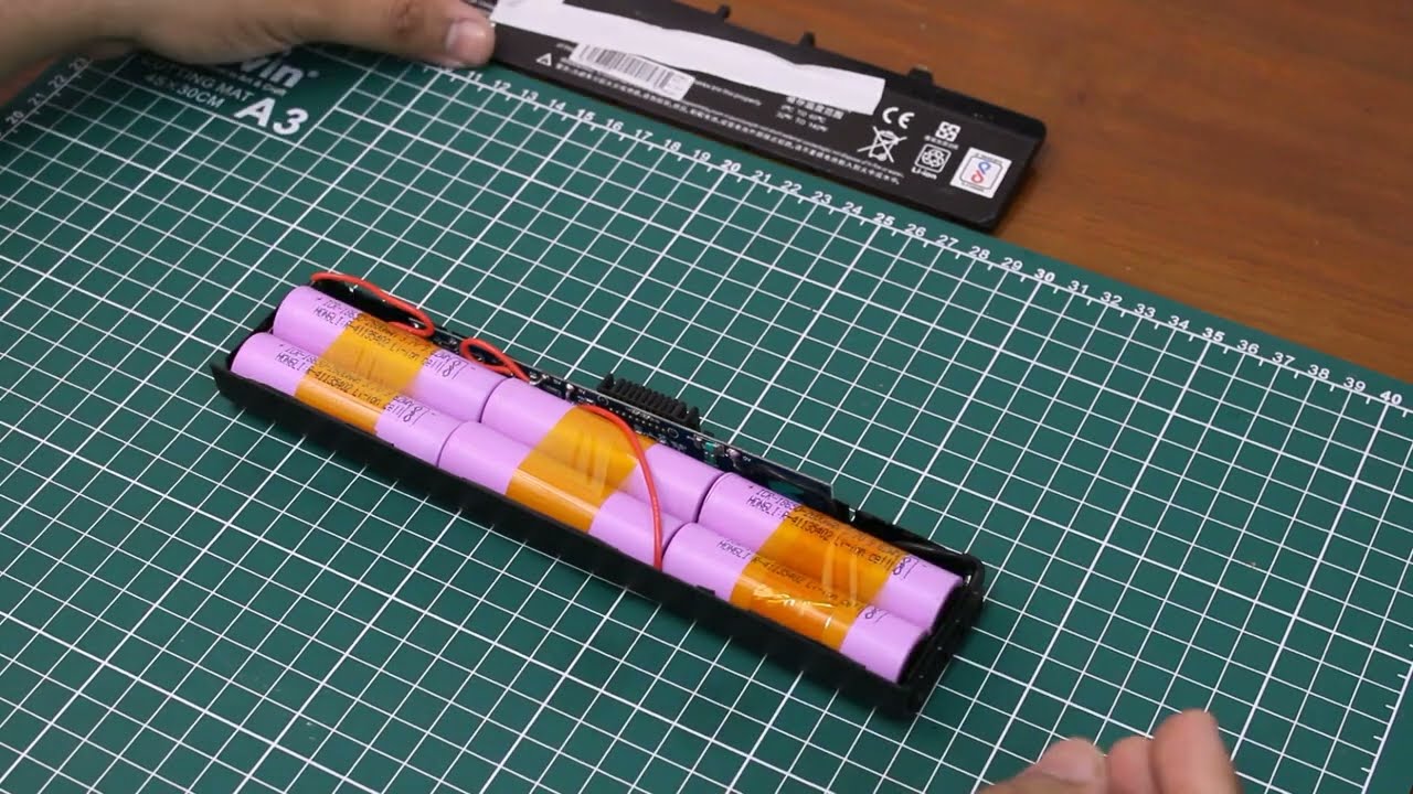 Replacing Laptop Battery Cells