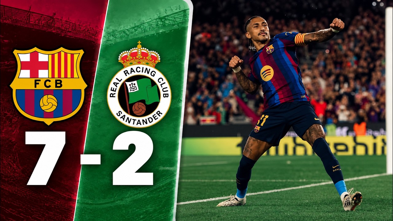 ▶️ BARCELONA vs RACING DE SANTANDER EN VIVO LA LIGA ESPA&Ntilde;OLA