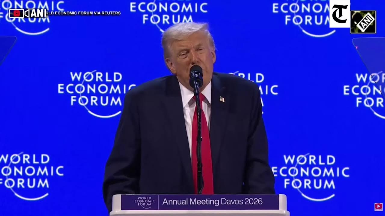 LIVE: Trump addresses world leaders at WEF Davos amid tensions with NATO allies over Greenland