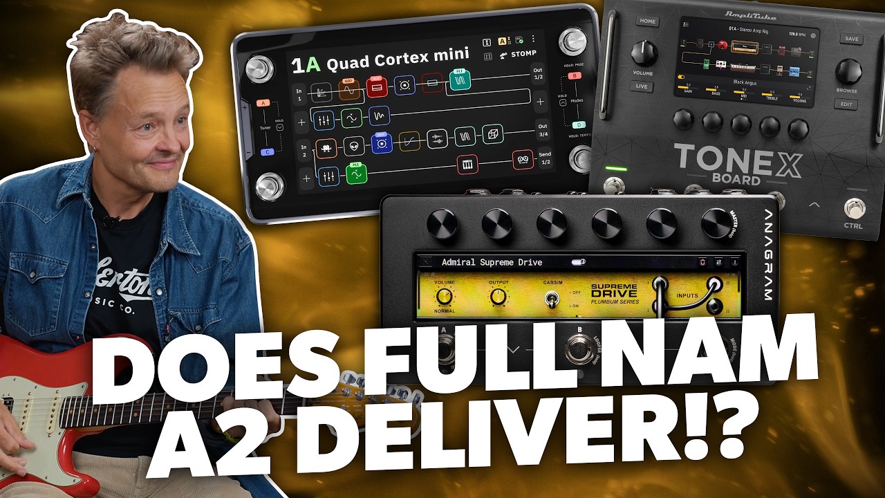 NAM A2 Vs Everything Else! Amp Modeller Pedal Comparison