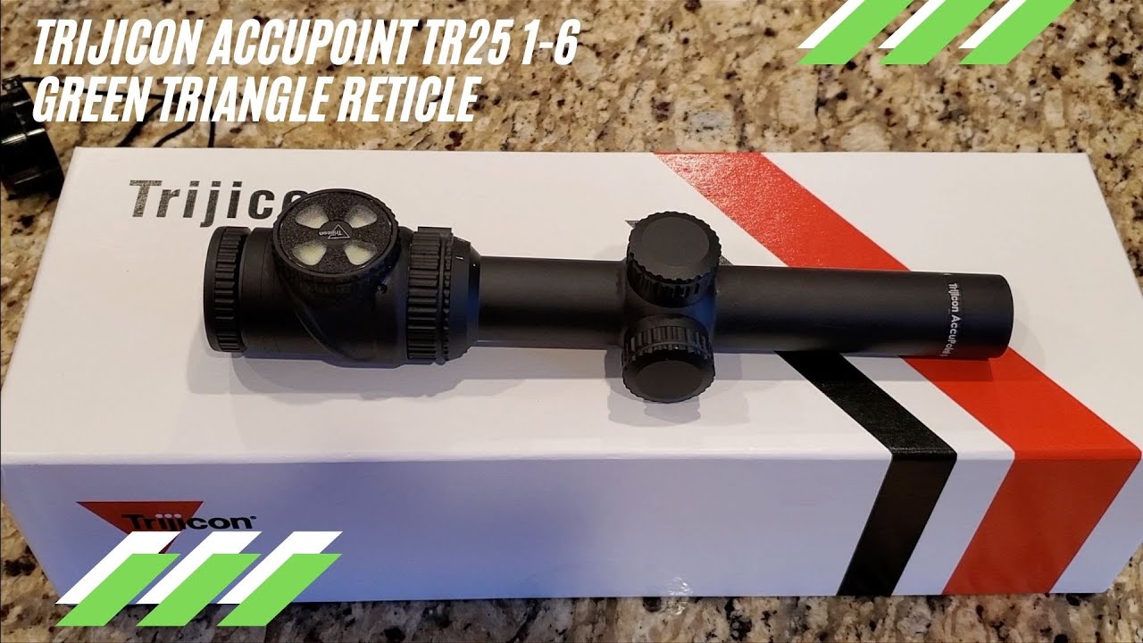 Trijicon AccuPoint 1-6x24mm Triangle Post Review