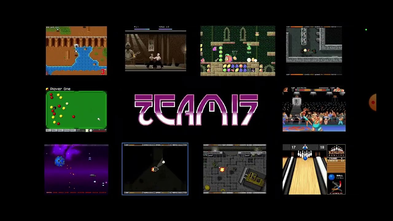 Evercade Team 17 Amiga Collection Trailer Reaction