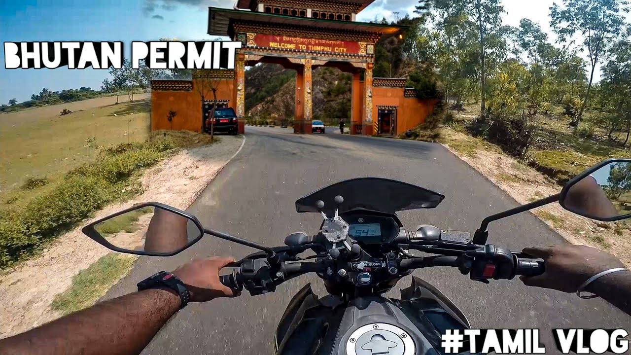 Bhutan Bike Ride | visa permit Full Details #tamil #Bhutanpermit