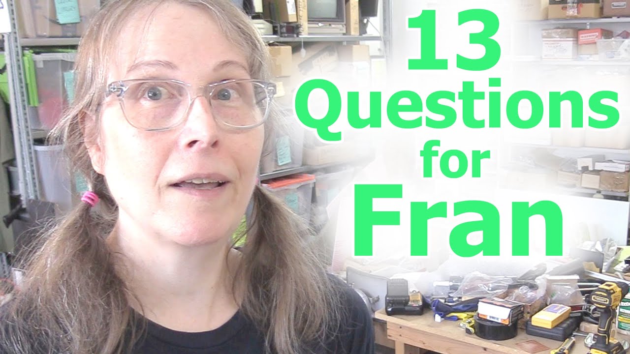 13 Questions For Fran!!
