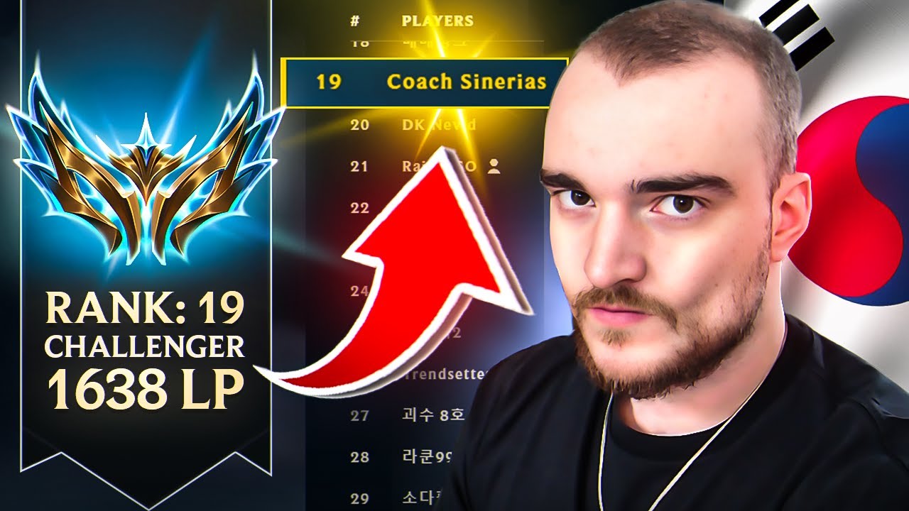 ACHIEVING RANK 19 IN KOREA WITH THE FIRST CRIT MASTER YI GAME