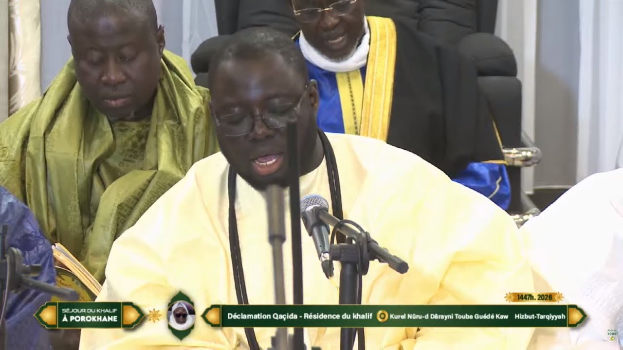 🔴LIVE POROKHANE |Déclamation Kurel Nurud Dareyni Parcelle Assainie Séjour du Khalife Général  2026