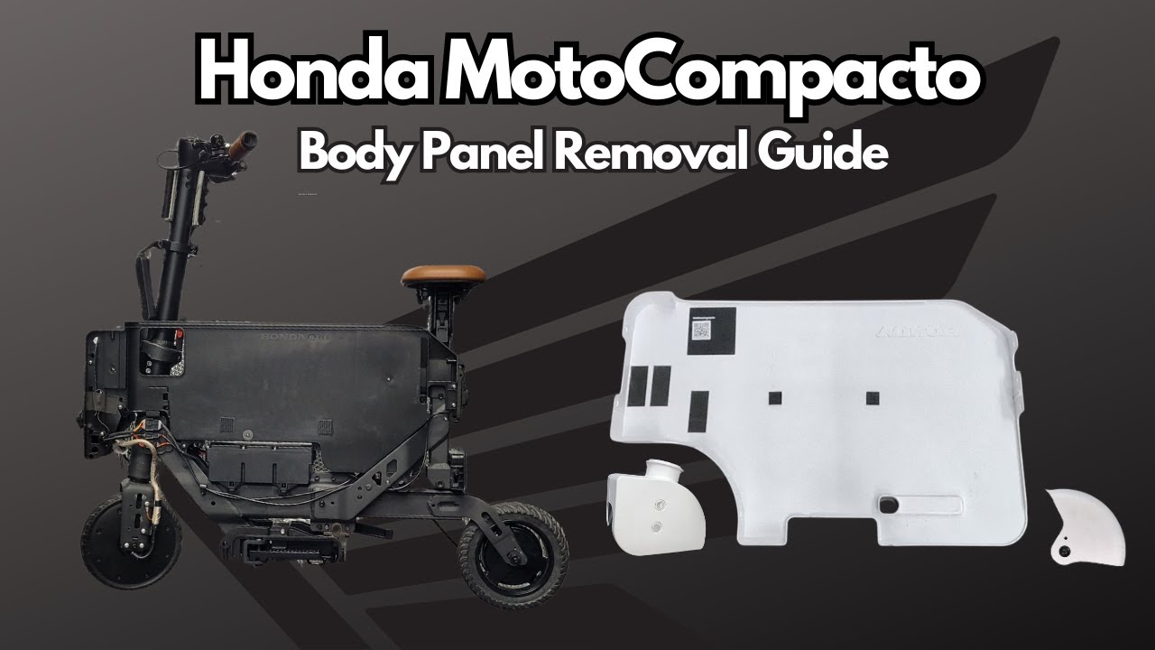 HONDA MOTOCOMPACTO | Body Panel Removal & Installation #Honda #MotoCompacto