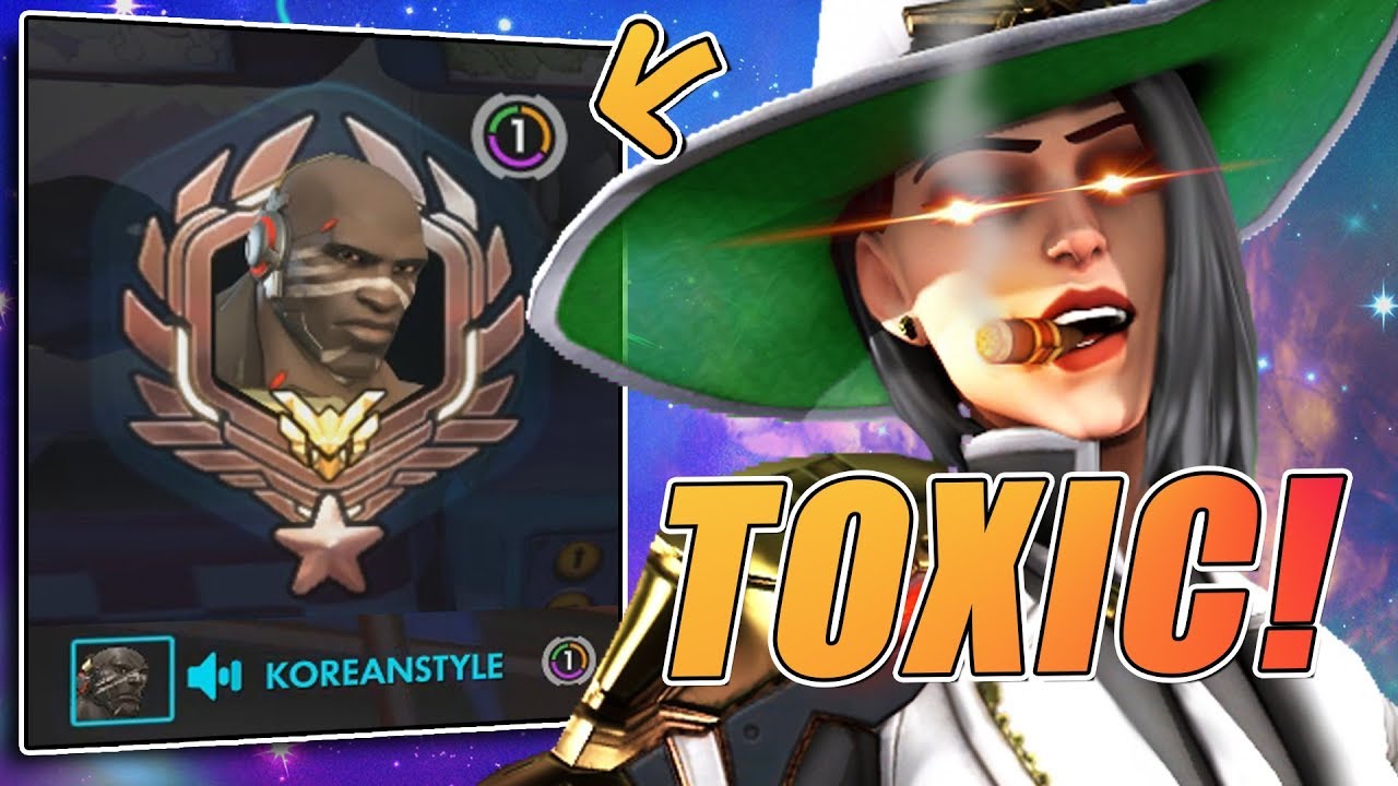 Aggressively TOXIC Doomfist gets struck by KARMA! - Overwatch Ashe Gameplay