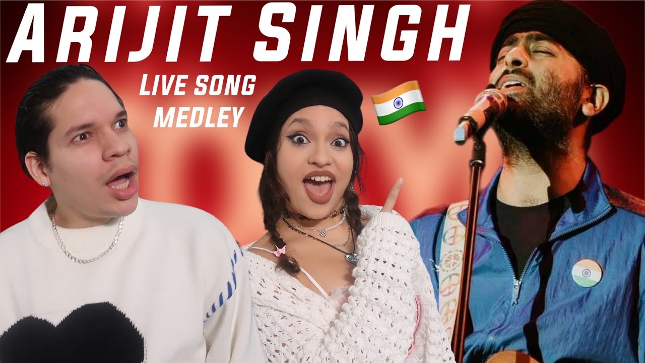 The Atmosphere is MAGICAL 😲Waleska & Efra react to Arijit Singh Dubai Concert 2024 Medley