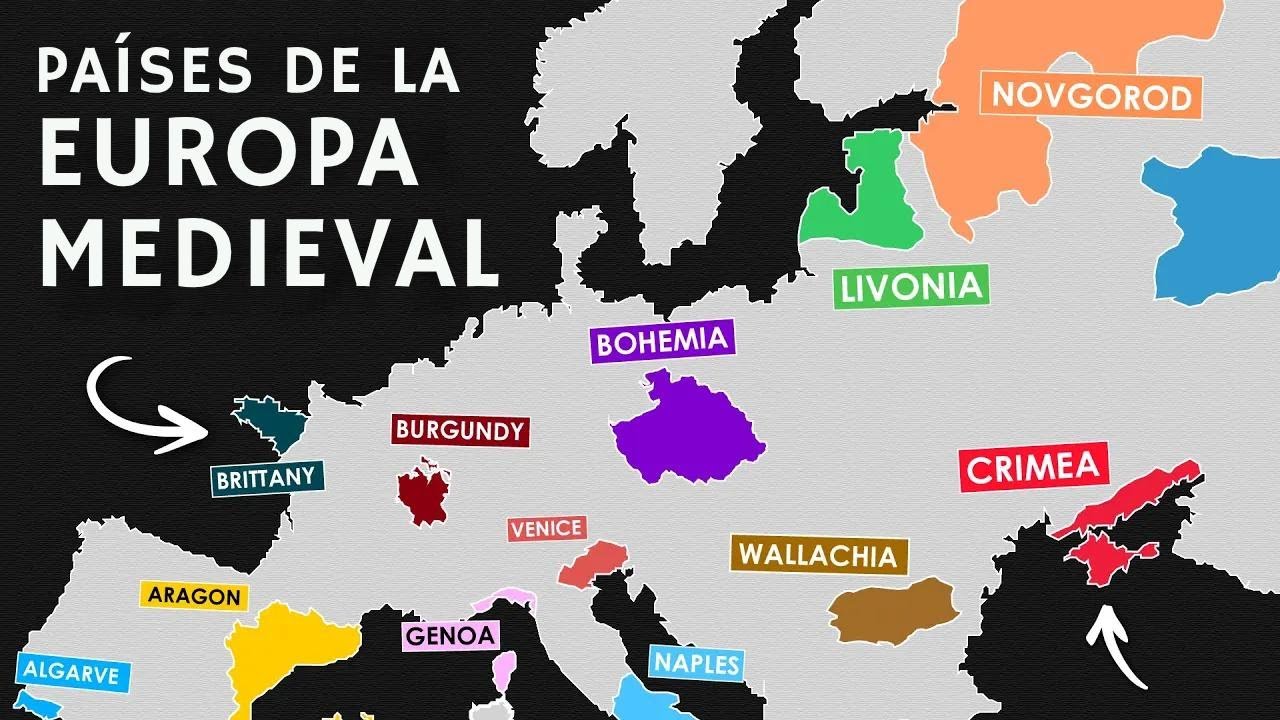 Países que existieron en la Europa medieval