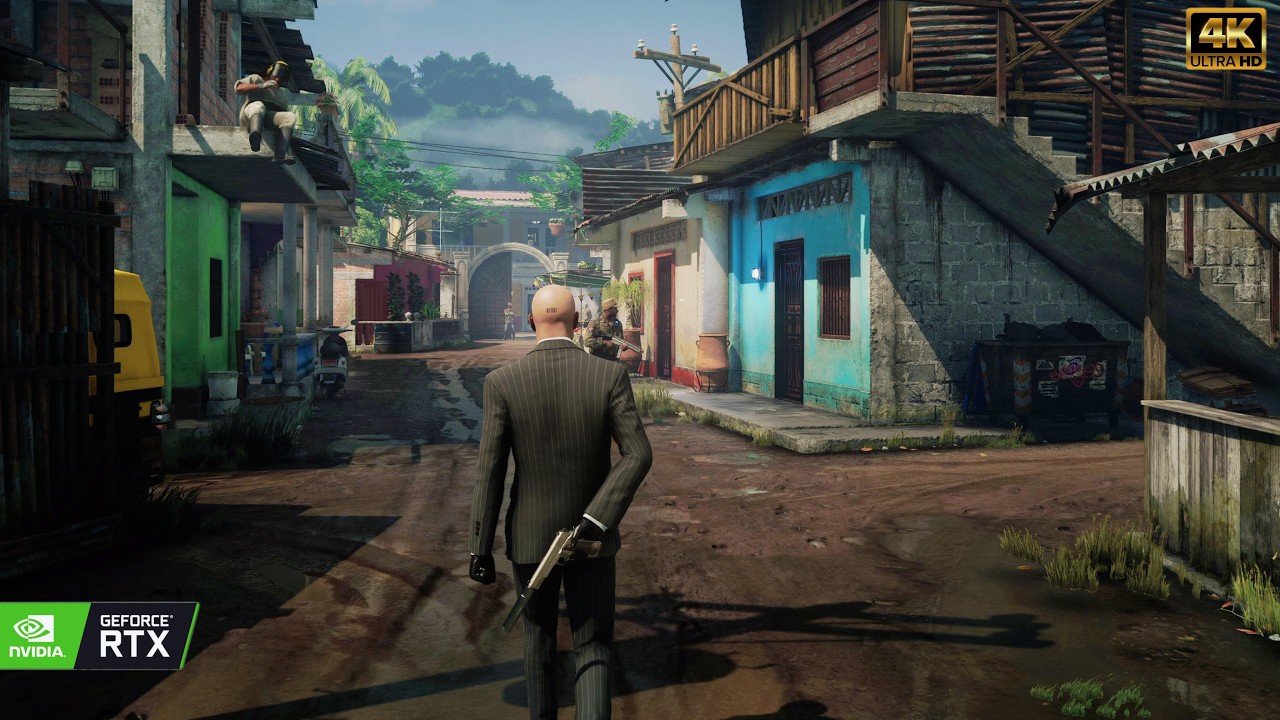 HITMAN™ 3 - Колумбия (Проникновение в картель) - Кинематографический забег [4K 60 кадров в секунду]