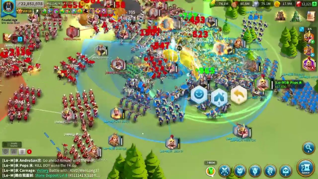Rise of Kingdoms KvK 1 Z6 First Altar Open