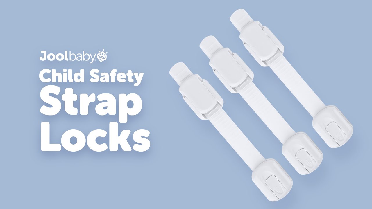 Multi Use Safety Strap Locks for Child Proofing by Jool Baby!