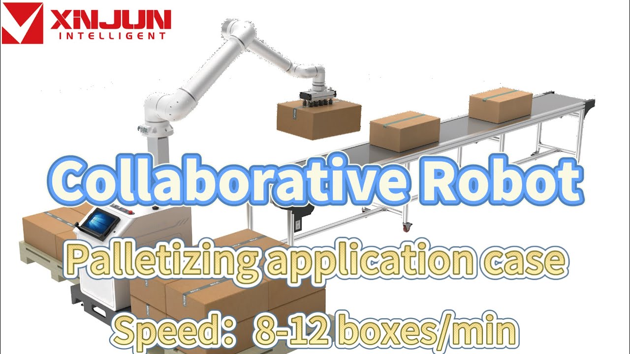The robot with a load of 20 kg and an arm span of 1800mm is coming！Multifunctional