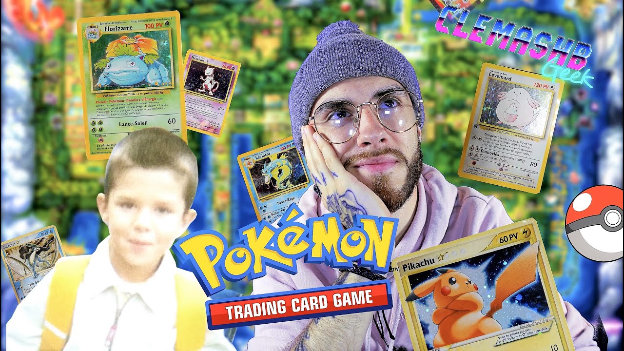 GEEK #4 : JE RESSORT MES CARTES POKÉMON ÉDITION 1 (SET DE BASE) ! +BONUS !