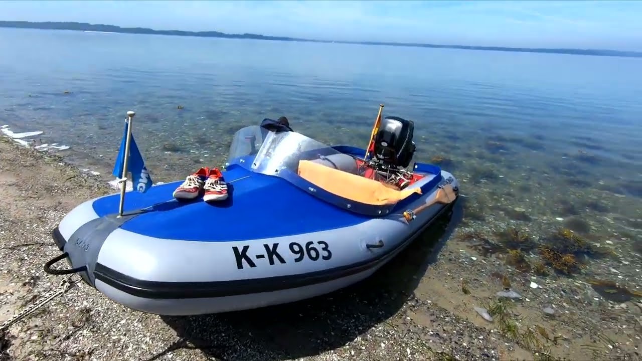 Mit dem Wiking Schlauchboot auf die wunderschöne Insel Brandsø im Lillebælt | Wiking Komet