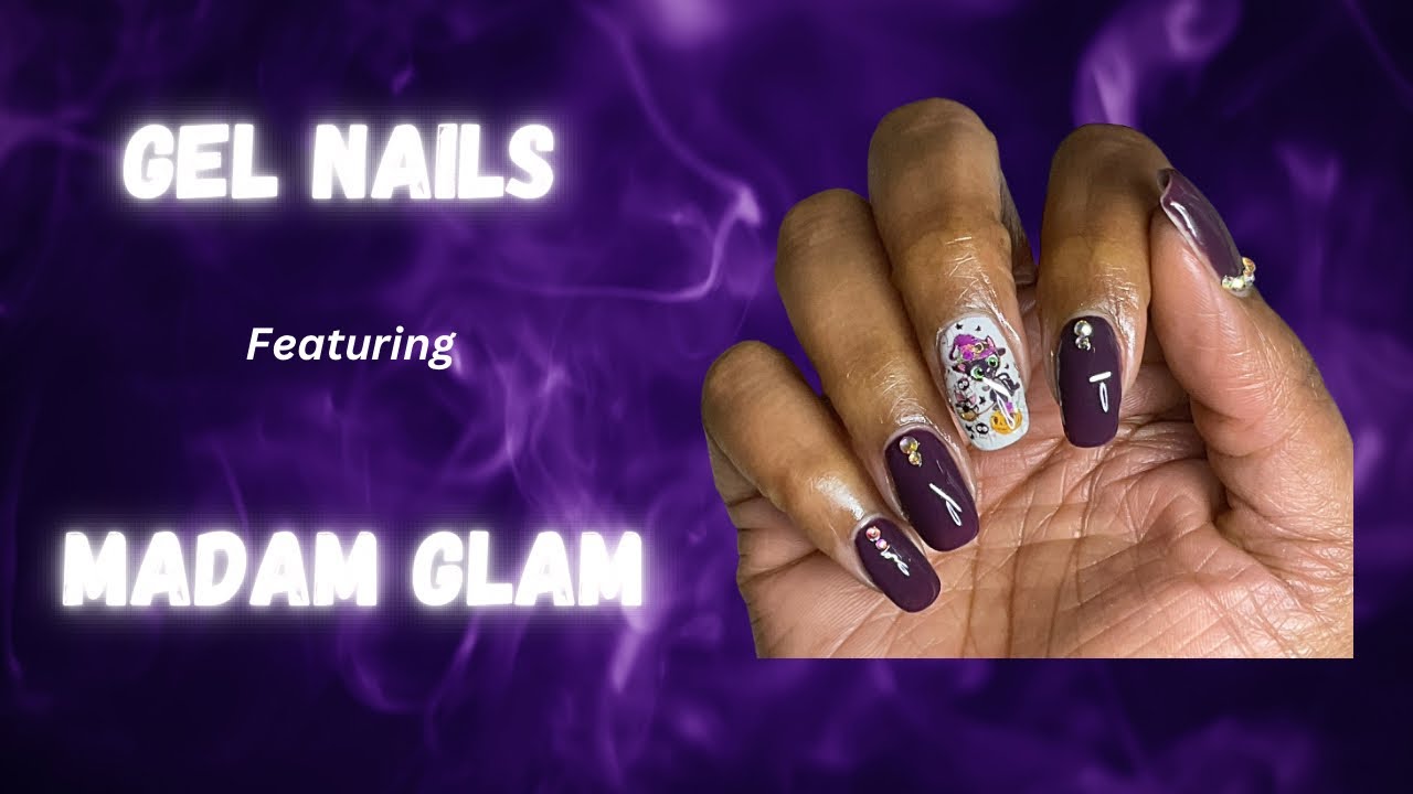 Gel Polish Nails @madamglamofficial House of Mystery Collection |Cute Halloween Nails