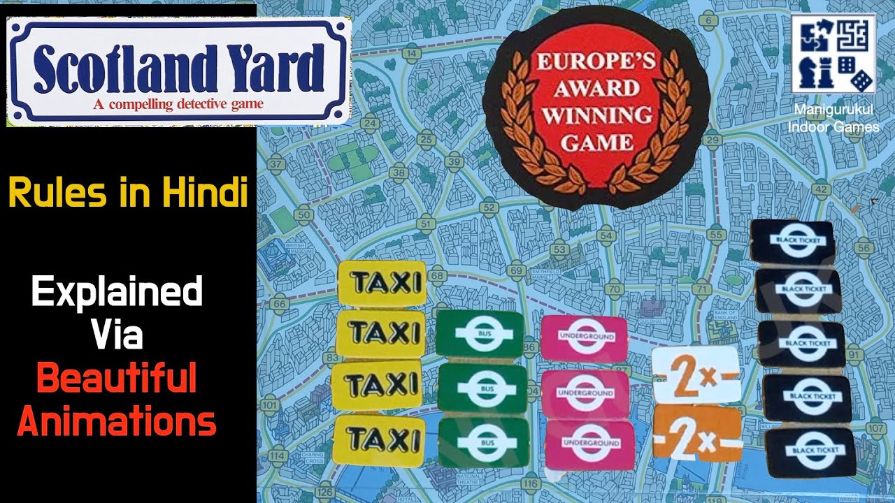 Scotland Yard ll Rules in hindi