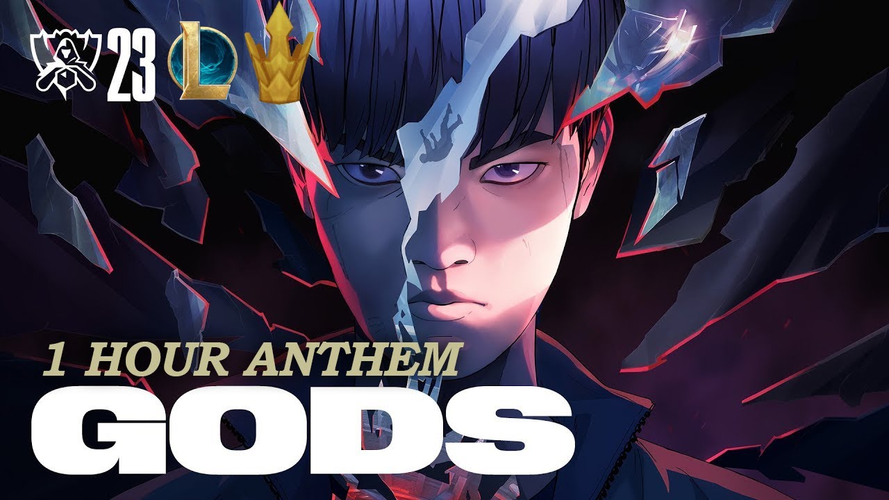 [1 HOUR] GODS ft. NewJeans 뉴진스 | Official Worlds 2023 Anthem | League of Legends