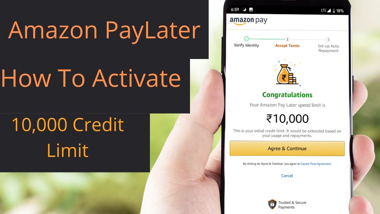 How To Activate Amazon Pay Later | Get 10,000 Credit Limit
