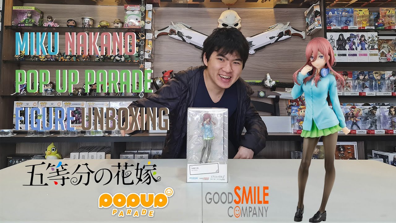 Miku Nakano Pop Up Parade Figure Unboxing