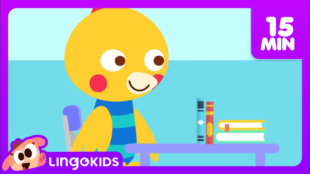MISS MARY MACK + More Songs 🎒 Back to School Music for Kids | Lingokids