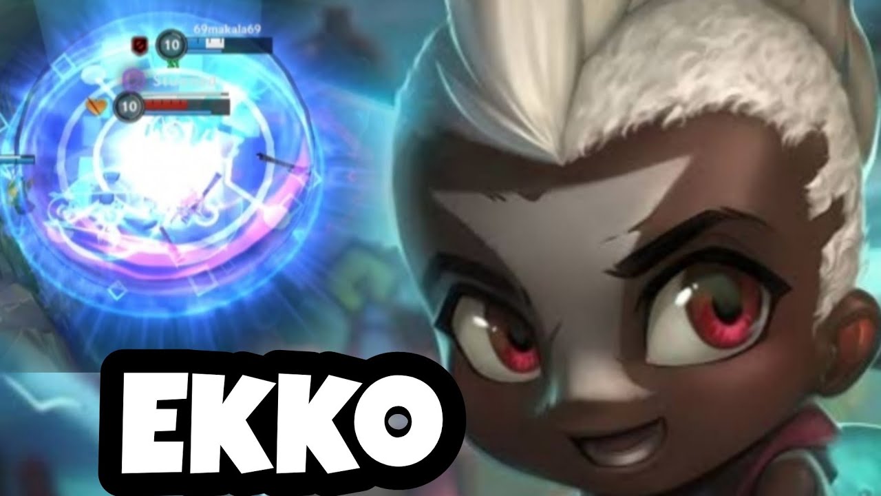 Ekko in solo lane! wild rift ekko game play