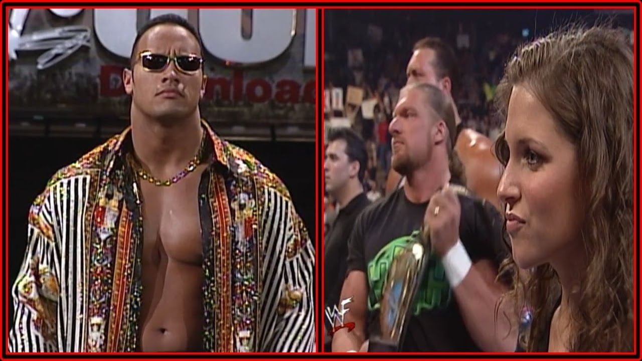 The Rock Puts His Career On The Line! 3/13/2000