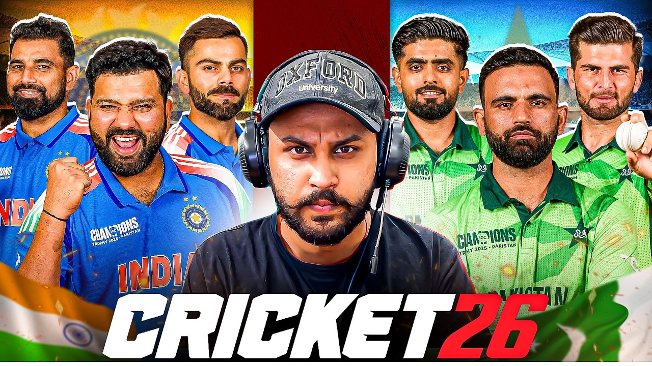 PLAYING INDIA 🆚 PAKISTAN in CRICKET 26