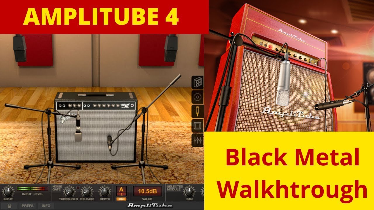 Amplitube 4 Black Metal Walkhtrough Studio One 3.5