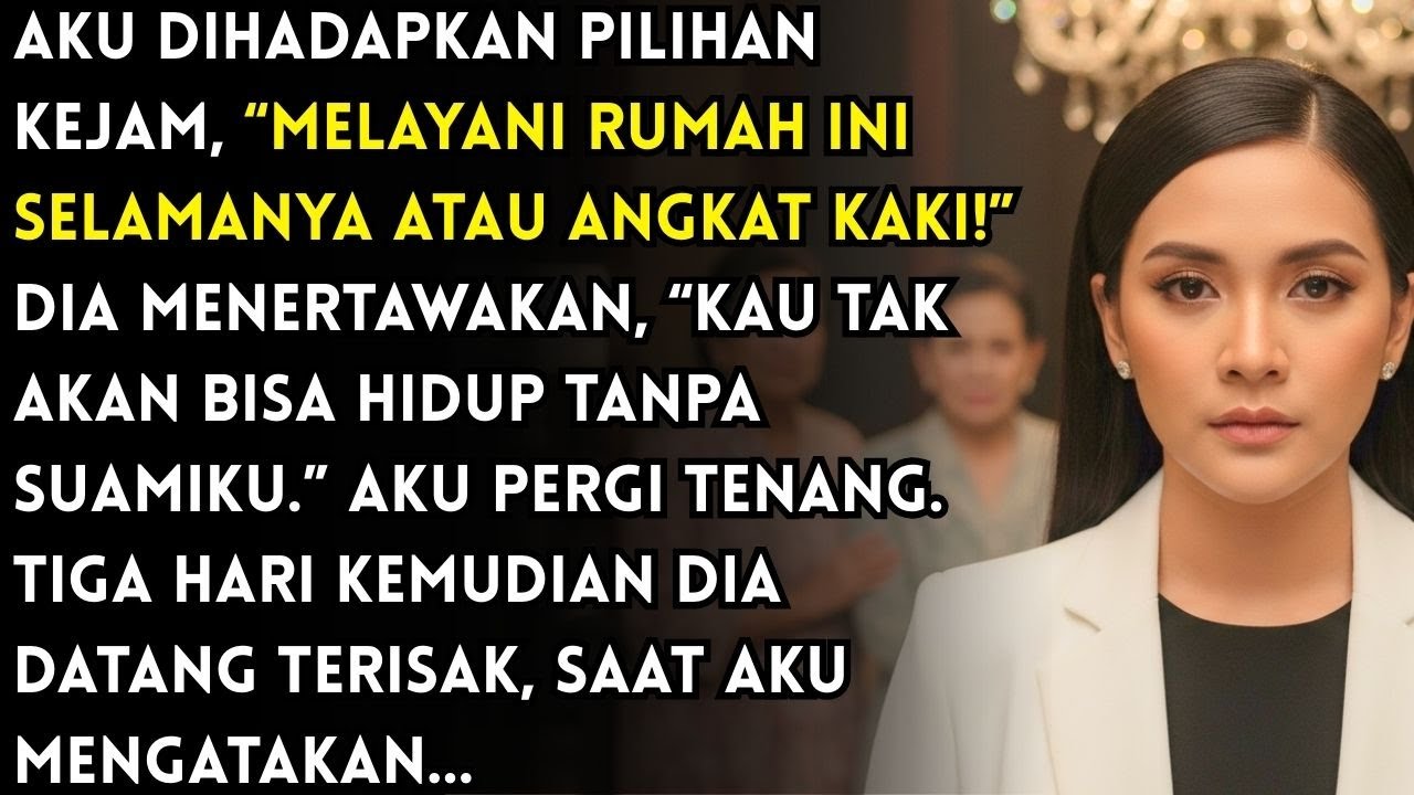 “ANGKAT KAKI DARI RUMAH INI!”— UCAP MERTUA. TAPI SAAT AKU KEMBALI, SEMUA TERDIAM...
