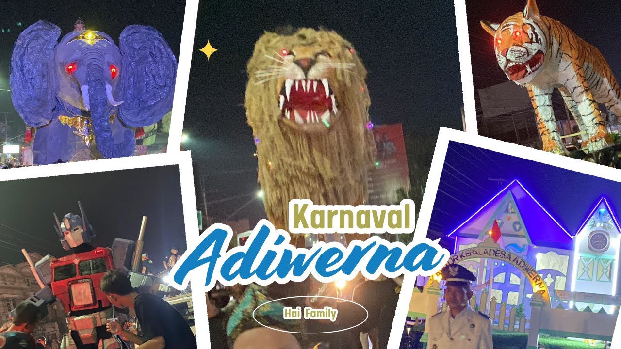Karnaval Gebyar Maulid Nabi Muhammad SAW. Tahun 1446 H / 2024 M Desa Adiwerna Kec. Adiwerna, Tegal