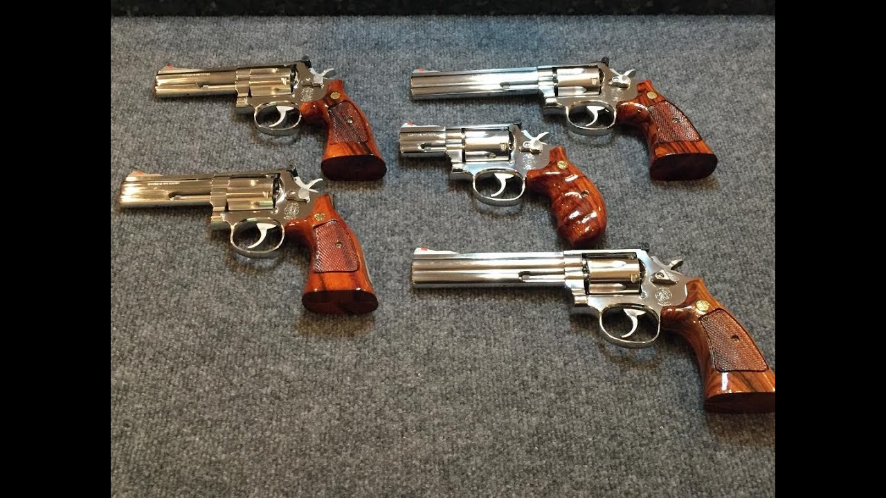 Smith & Wesson Early 686 Revolver Collection and History