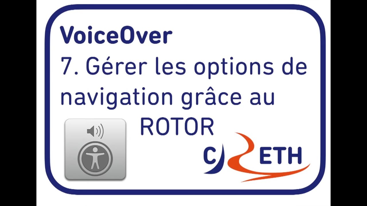 Voice Over - 7 - Utiliser le ROTOR