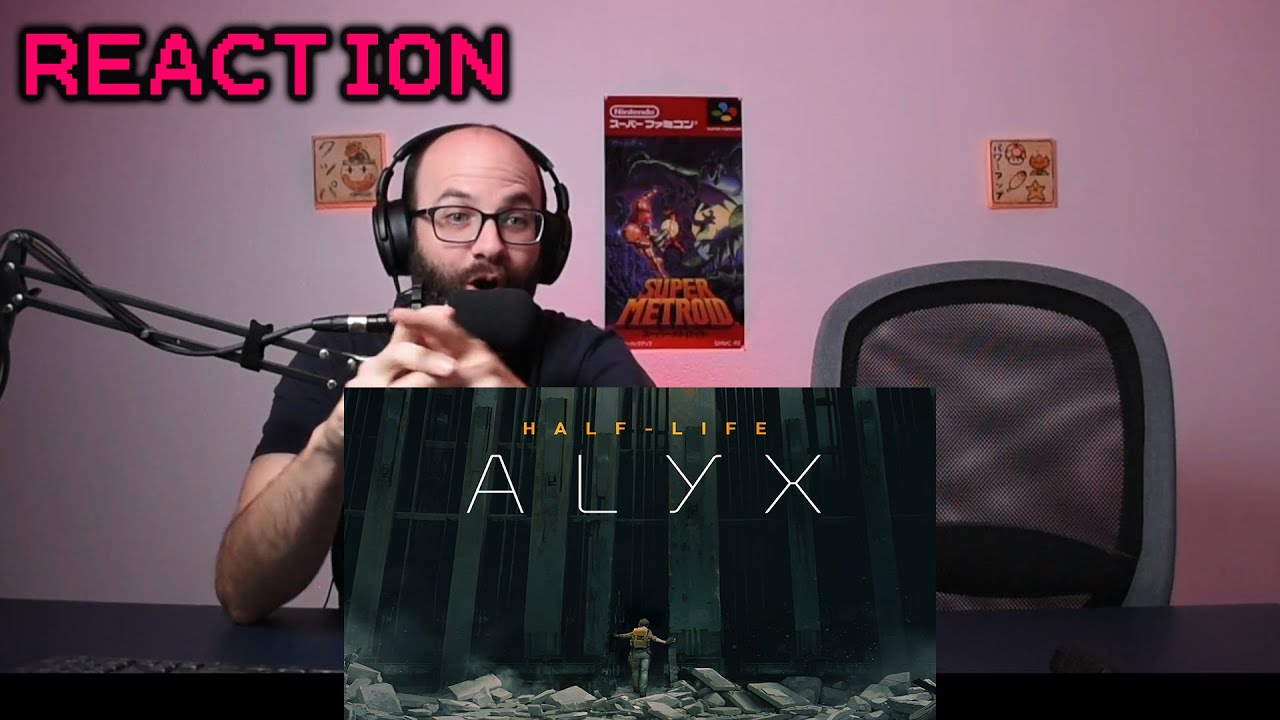 Half-Life Alyx Gameplay Trailer Reaction (ALL 3)