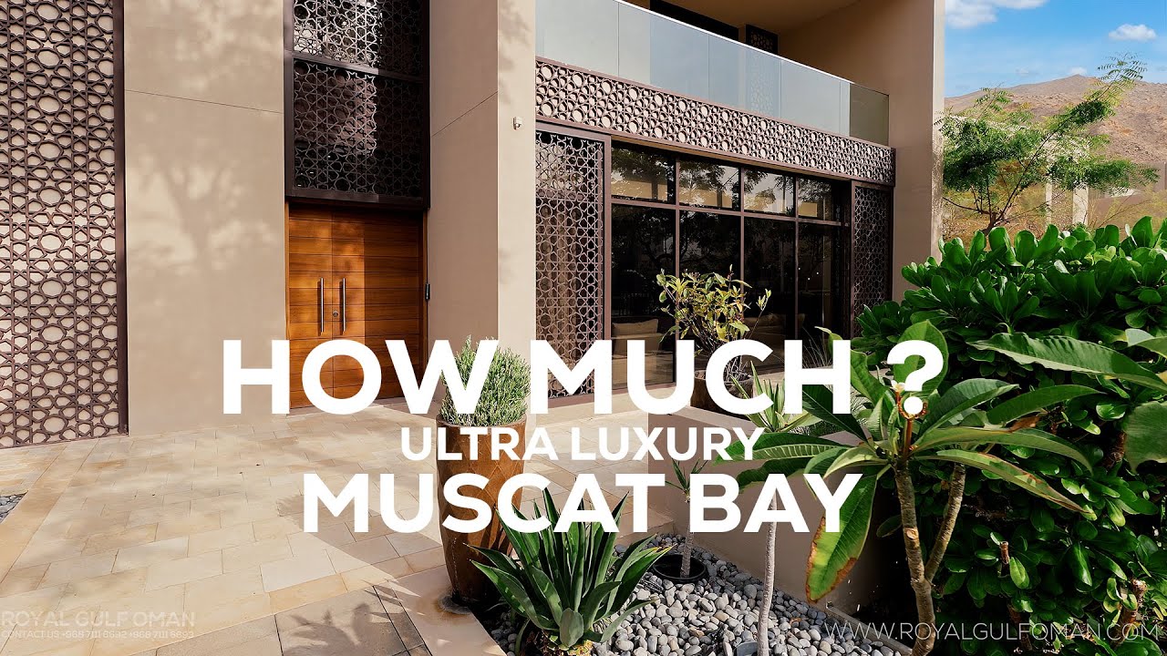 MUSCAT BAY- ONE OF THE MOST BEAUTIFUL VILLAS  4K