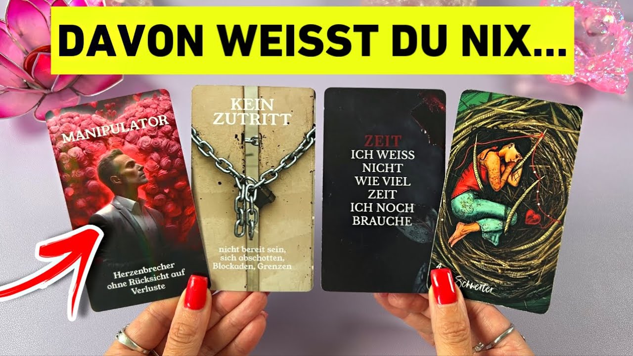 GEHEIMNIS 🚨🙅🏻‍♂️ Jemand hat sich GEGEN DICH entschieden & den WAHREN Grund vertuscht... Tarot Liebe