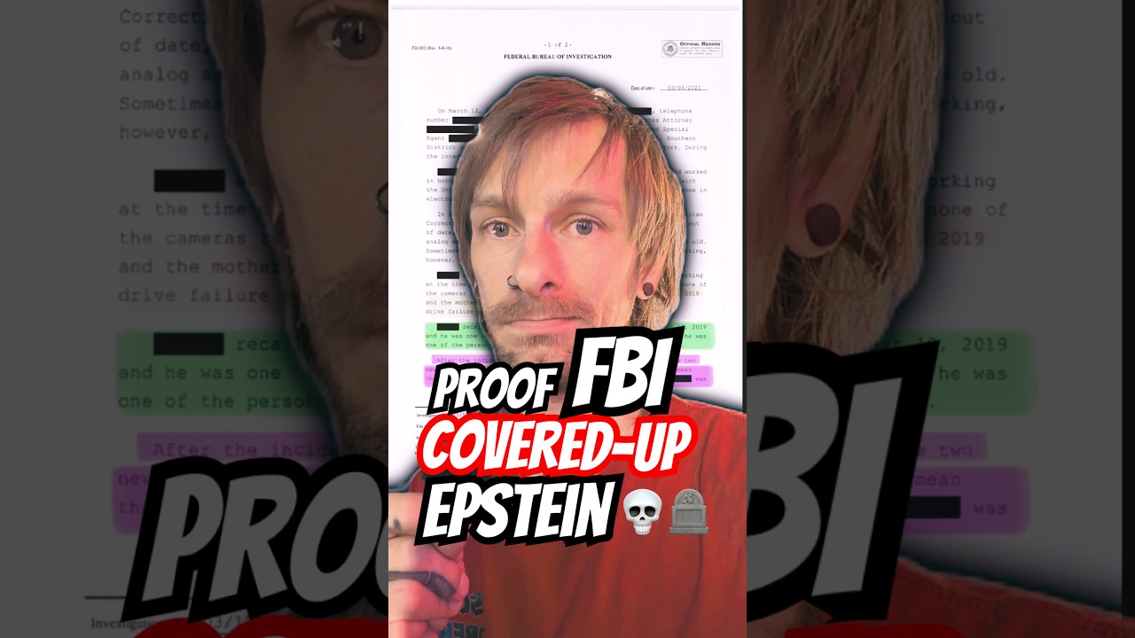 The EPSTEIN PLOT THICCENS!!! #fbi #epstein #coverup #viral #fyp #shorts #news #epsteinfiles #djp