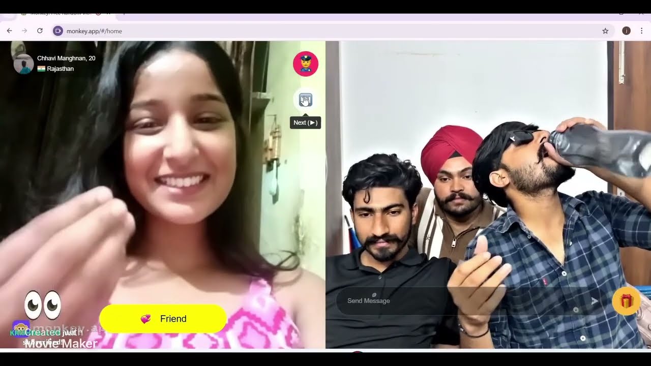 She is so cute ❤️❤️ on omegle 