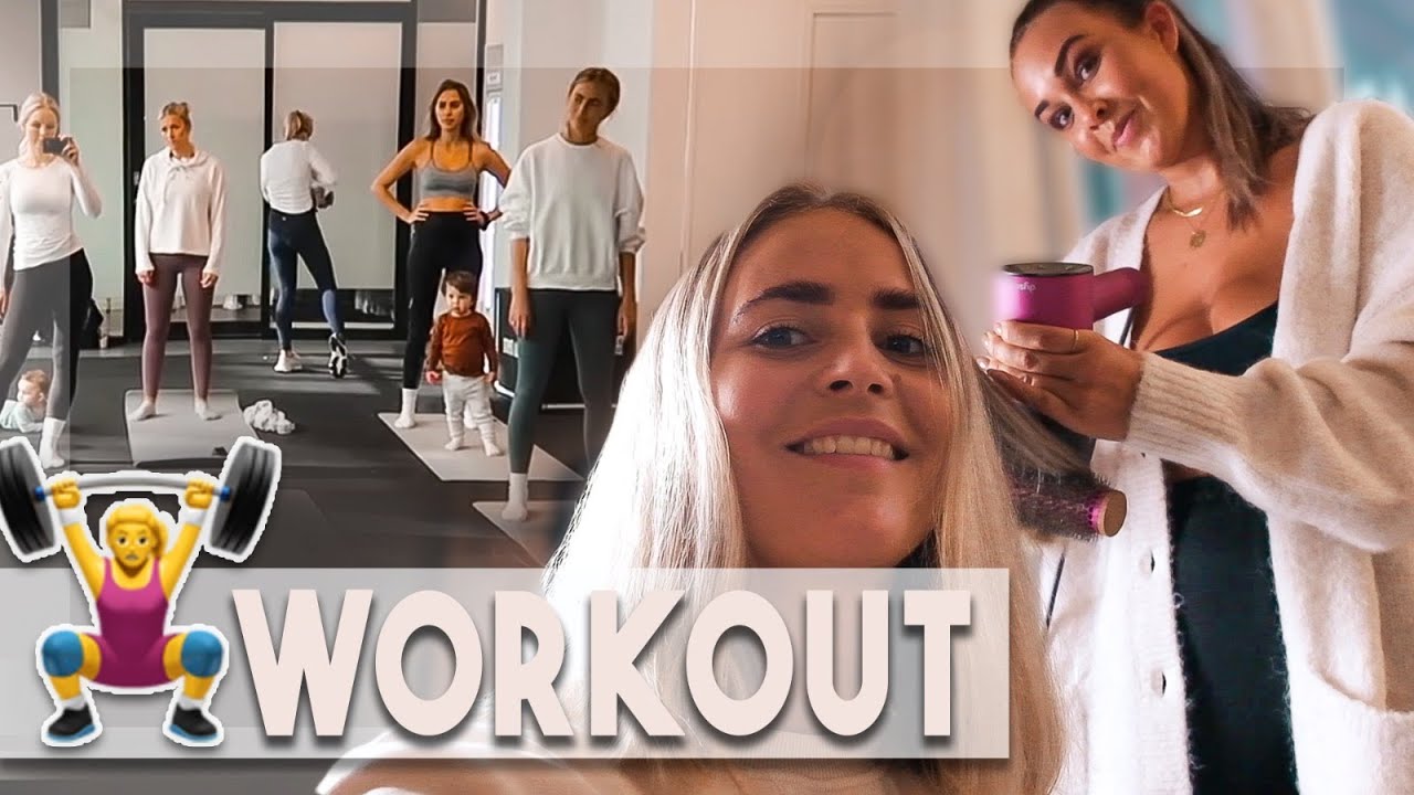 ТРЕНИРОВКА ДЛЯ МАМ И ДЕВИЧНИК! - Sthlm vlog!