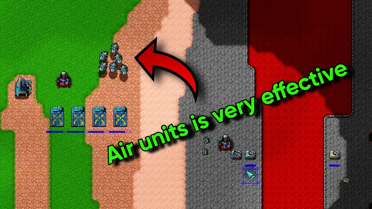 The Most Effective untis of all the time | Rusted Warfare multiplayer