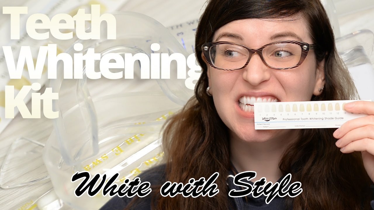 White with Style Home Teeth Whitening Kit Review & Demo | CORRIE V