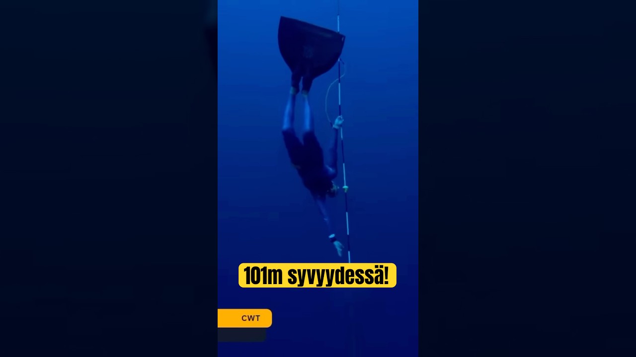 Käytiin syvällä, hengitystä pidättäen! 